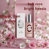 Percherose par My Scent, 28 ingrédients français, brume corporelle 30ml, parfum solide 10g 15g, longue tenue, format voyage, senteur florale