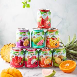 Muestra Gratis del Jugo de Naranja Más Vendido con Pulpa, Bebida en Lata de 250 ml, Fabricante Vietnamita OEM, Bajo MOQ, Bebidas de Jugo de Frutas, Refresco - Product Image 5