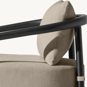 Muebles de Jardín de Diseño Minimalista Moderno, Sofá de Jardín con Estructura de Madera de Teca con Material de Alta Calidad para Decoración de Hoteles - Product Image 5