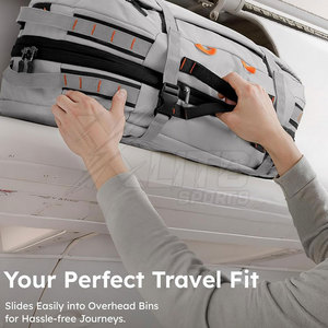 Sac à dos convertible de haute qualité en tissu polyester résistant à l'eau, facile à transporter, grande capacité, pour le sport, les voyages en plein air - Product Image 5