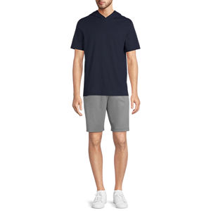 Sudadera con Capucha Ligera para Hombre, Manga Larga, Diseño Sólido, Cuello con Capucha, Invierno, 100% Algodón, Forro Polar Transpirable, 2 Piezas - Product Image 3