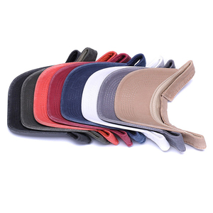 Casquette de soleil anti-UV imperméable avec visière intégrale, protection solaire en plastique, unisexe, en jean, personnalisable, pour l'été - Product Image 5
