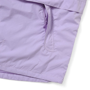 Veste Anorak Légère en Nylon, Coupe-Vent à Demi-Zip, Pull à Capuche Pliable, Résistante au Vent pour Randonnée en Plein Air et Streetwear - Product Image 5