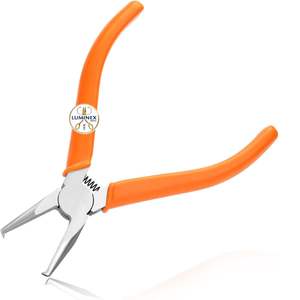 Coupe-embouts à 90 degrés avec lame ultra-affûtée, pince coupante transversale à mâchoires affûtées de 4 mm, pince coupante à bec long - Product Image 1