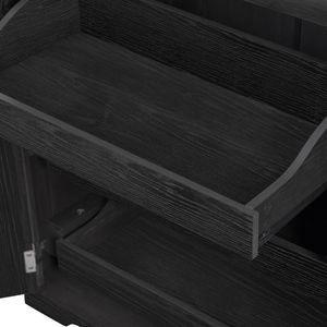 Armario de Cocina Alto K K 71 con 3 Organizadores Extraíbles, Textura en Relieve Estilo Rústico, Almacenamiento 6D - Product Image 5