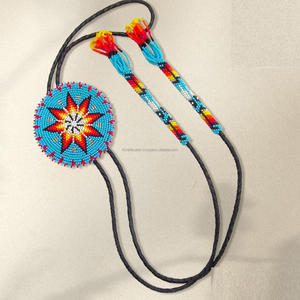 RFCrafts-Collares de cuentas de semillas de cristal con patrón floral y Animal unisex, chapados en oro romántico hechos a medida con forma geométrica - Product Image 6