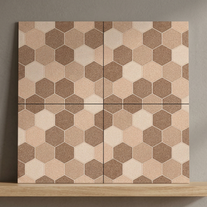 Carrelage en céramique moderne effet marbre émaillé 300x300mm, style rustique, pour salle de bain et sols de centres commerciaux, épaisseur 5mm - Product Image 4