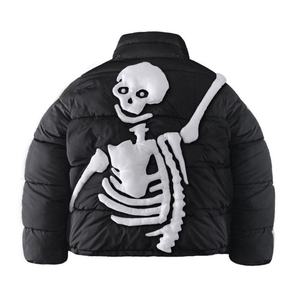 Nouvelle conception de veste matelassée à capuche pour homme, OEM ODM, logo personnalisé, veste d'hiver chaude, fabricant de vestes matelassées de haute qualité - Product Image 2