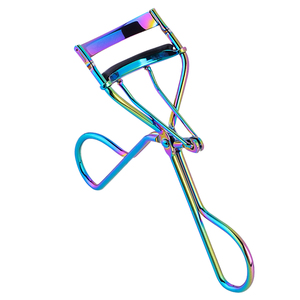 Recourbe-cils en acier inoxydable, outil de maquillage professionnel pour les cils, dispositif ergonomique pour recourber les cils avec un design de cadre large et incurvé - Product Image 2