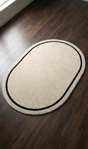 Modern Minimalist <b>Abstract</b> Regular Hand Tufted Wool Anti-Slip Area Rug Soft Plush Carpet for Living Room Bedroom Home Decor - Product Image 5