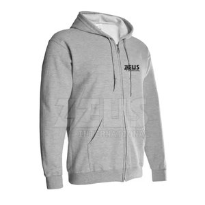 Sweat-shirts à fermeture éclair durables pour hommes en tissu mélangé de coton pour un confort quotidien en extérieur - Product Image 4