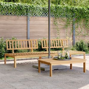 Set di mobili da giardino in legno massello di Acacia 2 pezzi Pallet da 2 pezzi - Product Image 1