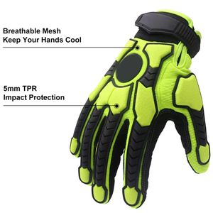 Guantes de Protección TPR de Última Generación con Diseño Ergonómico Moderno, Palma Reforzada y Resistentes a Impactos, de un Buen Proveedor - Product Image 2