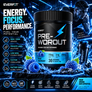 Private Label Vanilla <b>Whey</b> <b>Protein</b> <b>Powder</b> Supplier Malaysia Custom Brand WPC Shake OEM Manufacturing Adult Muscle Growth 20-29g - Product Image 1