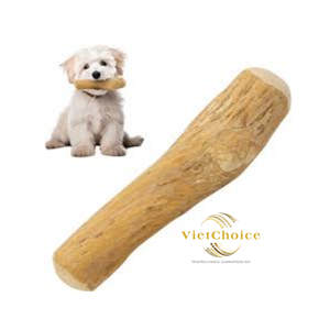 Jouet à mâcher pour chien VIETCHOICE Phoebe en bois de café naturel, moderne, durable, biodégradable, bâton de dentition, os mignon, multi-usages, directement de l'usine - Product Image 3