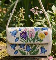 Sac bandoulière artisanal de luxe, tendance, haut de gamme, robuste, professionnel, portable, écologique, sûr, en lin de jardin méditerranéen, imperméable