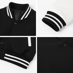 Chaqueta Universitaria Personalizada, Suave, Cómoda, Cálida, Tejido de Alta Calidad, Perfecta, Relajada, Cómoda, Unisex, Servicio OEM - Product Image 5