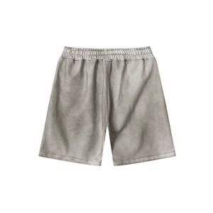 กางเกงขาสั้นผู้ชายสไตล์วินเทจผ้าฝ้ายแท้ฟอกสีแบบดิสเทรส สีซีดจาง สวมใส่สบายๆ สำหรับฤดูร้อน สตรีทแวร์ ระบายอากาศได้ดี - Product Image 5