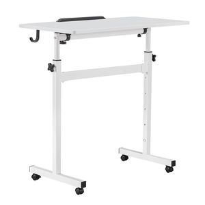 Escritorio de Altura Ajustable de 32" x 16", Escritorio Móvil para Computadora con Base Inclinable de 360 Grados - Product Image 1