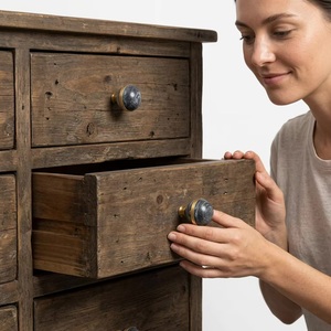 Beads Art Organic Stone Modern Round Cabinet <b>Knob</b> and Furniture Handle Durable for <b>Dressers</b> Bedrooms Bathrooms - Product Image 4