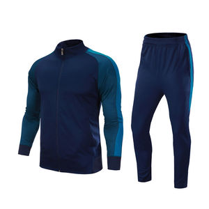 Ensemble de survêtement streetwear pour homme Edoor Wears en polyester/coton, séchage rapide, confortable, pour le jogging et l'entraînement sportif, logo personnalisé - Product Image 1