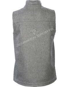 เสื้อกั๊กสำหรับล่าสัตว์ผู้ชาย ทนทาน ผลิตจากผ้าขนสัตว์ 100% ออกแบบได้ตามต้องการ เหมาะสำหรับกิจกรรมกลางแจ้งในฤดูหนาว ระบายอากาศได้ดี น้ำหนักเบา กันลม พร้อมซิปหลายช่อง - Product Image 2