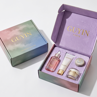 Boîtes d'expédition rigides roses en gros pour cosmétiques, crème pour le visage, logo personnalisé, taille personnalisée, emballage portable