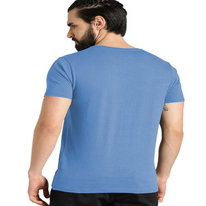 2023 luxe qualité 100% coton poids lourd hommes t-shirt haute rue unisexe surdimensionné hors épaule couleur unie t-shirt - Product Image 1