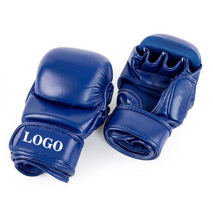 Five B Factory Custom Logo Mma Grappling Shooter Gloves <b>Open</b> Palm Martial Arts Fighting Sanda Sandbag MMA Sparring Gloves - Product Image 1