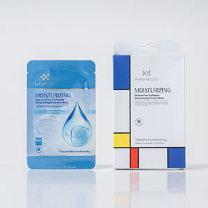 [MARINECOS] Marine Pure Collgaen Essence Mask Pack Hidratante Calmante Brillo Arrugas Cuidado Mascarilla facial Hoja 4 tipos - Product Image 1