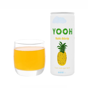Wholesale Pineapple Juice Drink 240ml YOOH Brand Refreshing Fruit <b>Beverage</b> Competitive Price Export - Product Image 3