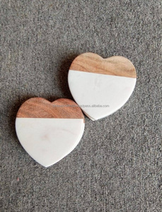 Latest Design Handcrafted Marble <b>Drink</b> <b>Coasters</b> Smooth Finishing Kitchen Interior Unique Craft India Tea Coffee Set Holder Gift - Product Image 2