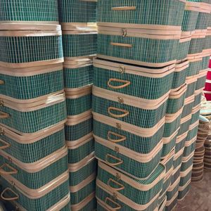 Très demandé 2026 Boîte cadeau en bambou écologique, design propre et sûr pour le stockage alimentaire et la présentation de cadeaux - Product Image 6