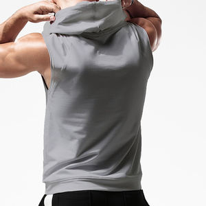 OEM Custom Men's Full Sleeve Embroidered Pullover <b>Gym</b> Fitness Sweatshirt Plus Size <b>Hoodie</b> Pocket Quick Dry Eco-Friendly - Product Image 6