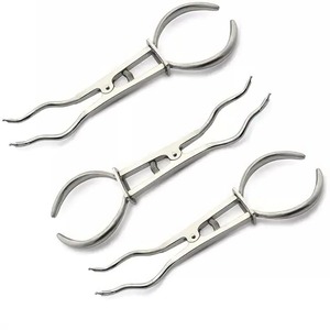 Pinces de fixation de barrage en caoutchouc pour dentiste, outils de réparation de barrage en caoutchouc, conception personnalisée, instruments médicaux en acier inoxydable - Product Image 6