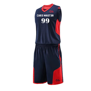 Uniforme de Baloncesto Estampado Transpirable Ligero de Alta Calidad al por Mayor, Uniforme de Baloncesto Unisex de Estilo Único de Alta Calidad - Product Image 1