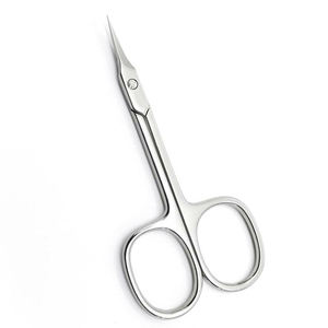 Professional Luxury Stainless Steel Nail <b>Scissors</b> Straight Blade Sharp Tip Cuticle Trimming Tool Finger Manicure Baby <b>Child</b> - Product Image 2
