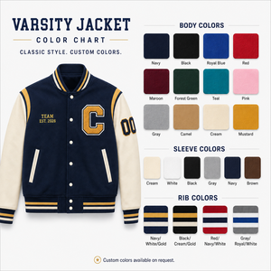 Veste en polaire unisexe MEGAMAPLE 00 brodée bleu marine clair style vêtements de travail 100% polyester avec fermeture éclair, durable pour l'hiver - Product Image 4