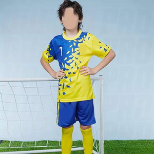 Custom Sublimated Adult Soccer Jersey Set Quick Dry Summer Football Uniform Kit Wholesale Shorts <b>Socks</b> UV Protection Sportswear - Product Image 5