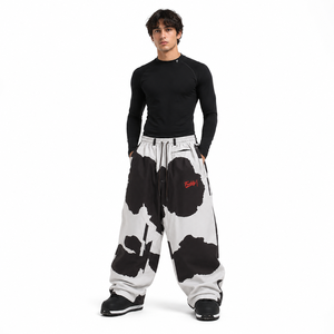 Pantalones de Snowboard Impermeables Holgados con Estampado de Vaca para Hombre, Pantalones de Esquí Unisex Extra Grandes, Ropa de Nieve para Invierno, Resistentes al Viento y Transpirables - Product Image 5