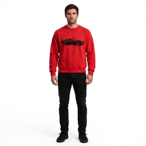 Sweat-shirt en coton imprimé pour homme, design personnalisé, manches régulières, col rond, tricoté, vêtements d'hiver respirants, écologiques, BD - Product Image 5