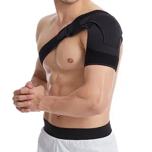 Neoprene Orthopedic Shoulder Support Adjustable Fitness Shoulder Brace For Sports Safety