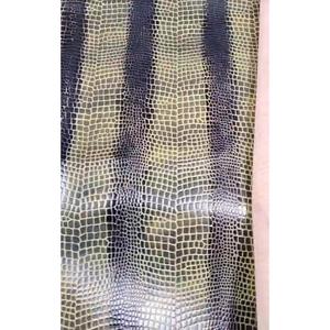 Genuine Buffalo <b>Leather</b> Split Stripes Pattern Vintage Wind Proof Handbag Accessories Embossed Grain Texture Customizable - Product Image 5