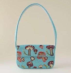 Embroidered Green Turtle <b>Seed</b> Beaded <b>Storage</b> Bag Women Shoulder Bag Designer Handbag Fashion Purse Evening Tote Wedding Clutch - Product Image 5