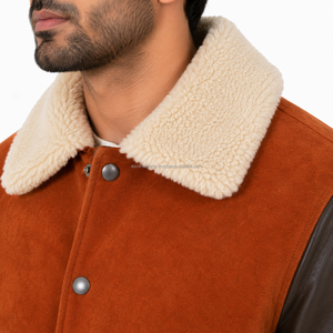 Custom Varsity <b>Jacket</b> for Men Wholesale Letterman Baseball College Bomber <b>Jacket</b> Men's <b>Jacket</b> with Embroidery Chenille Patch OEM - Product Image 3