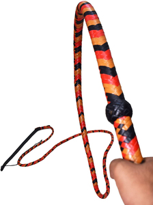 Látigos de Montar a Caballo de Alta Calidad, Látigo de Entrenamiento de Cuero con Malla, Resistente, Hecho a Mano, con Soporte para el Vientre, Estándar Internacional - Product Image 6