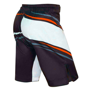 Custom Men's MMA Grappling Training <b>Shorts</b> Elastic Waist Drawstring Closure Quick Dry Breathable Lightweight 100% Polyester - Product Image 2