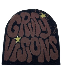 Bonnets d'hiver en tricot 100% acrylique à personnalisation profonde avec logo personnalisé - Design unisexe sans revers pour le ski et les voyages - Product Image 3