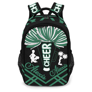 Waterproof Sublimated Custom Made Glitter Fabric <b>Backpack</b> Cheer And Dance Glitter Cheer <b>Backpack</b> Cheerleading Sports Bags - Product Image 6