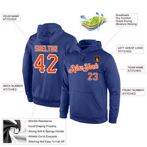 Sweat-shirts d'équipe sportive personnalisés par sublimation, sweat-shirt personnalisé avec le nom du club, sweat-shirt d'entraînement en polaire 100% polyester, fabricant OEM ODM - Product Image 5